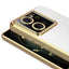 Xiaomi Mi 13T Pro Kılıf Kamera Korumalı Logo Gösteren Zore Omega Kapak Gold