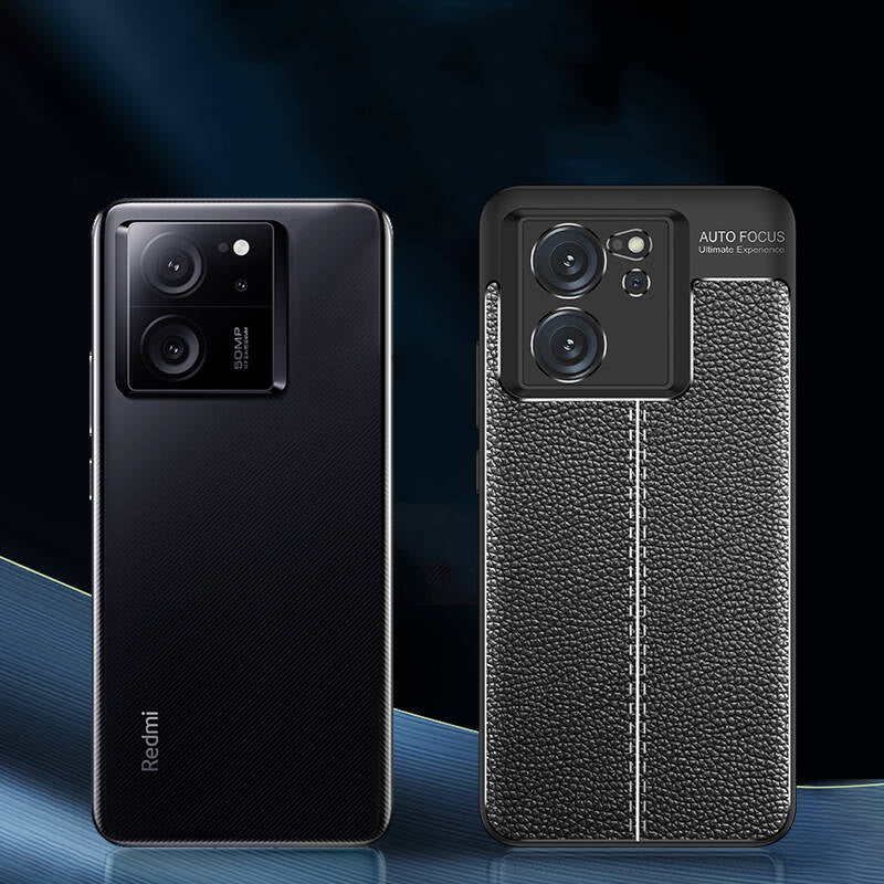 Xiaomi Mi 13T Pro Kılıf Zore Niss Silikon Kapak Siyah