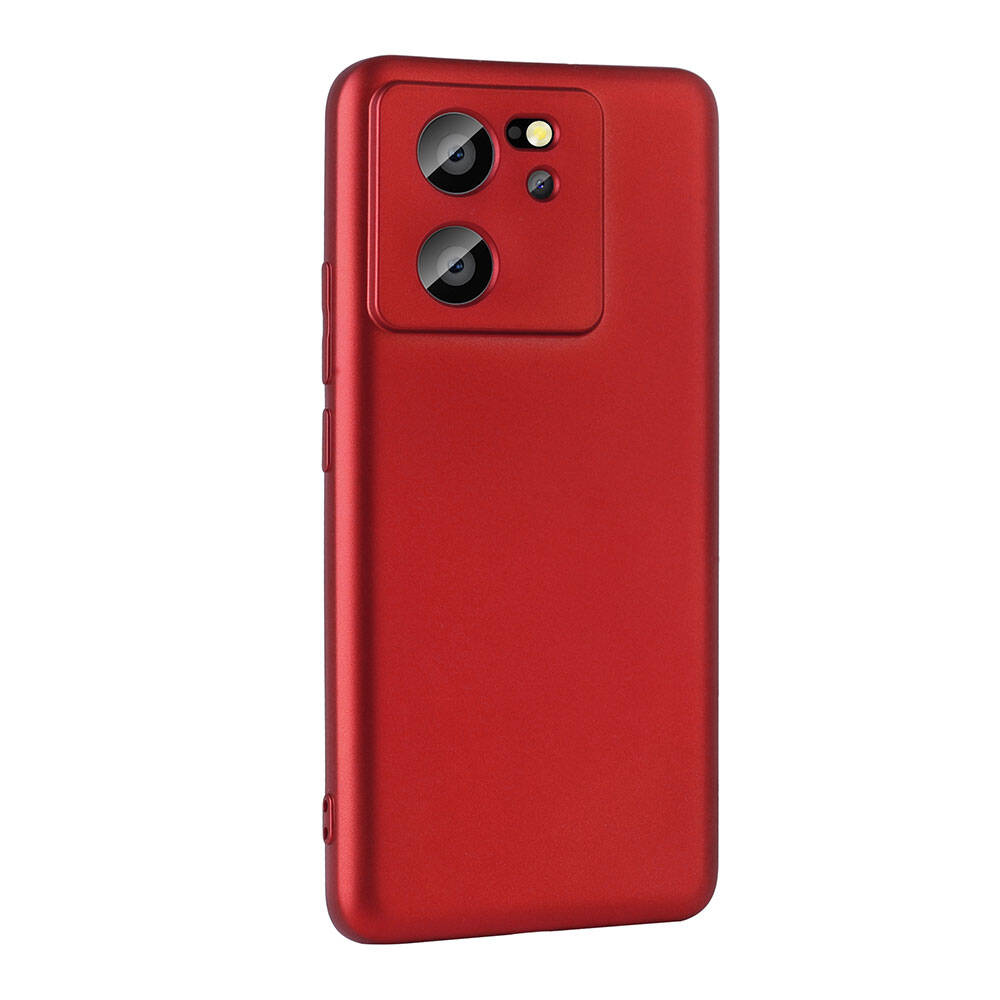 Xiaomi Mi 13T Pro Kılıf Zore Premier Silikon Kapak Kırmızı