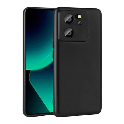Xiaomi Mi 13T Pro Kılıf Zore Premier Silikon Kapak Mürdüm