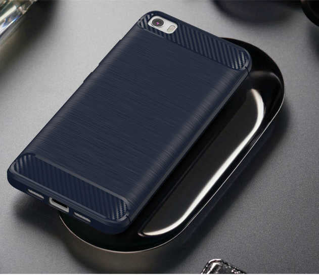 Xiaomi Mi 5 Kılıf Zore Room Silikon Kapak Lacivert