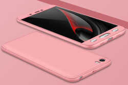 Xiaomi Mi 5s Kılıf Zore Ays Kapak Rose Gold