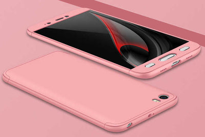 Xiaomi Mi 5s Kılıf Zore Ays Kapak Siyah-Kırmızı