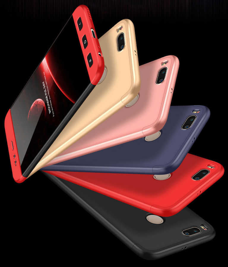 Xiaomi Mi 5x Kılıf Zore Ays Kapak Rose Gold