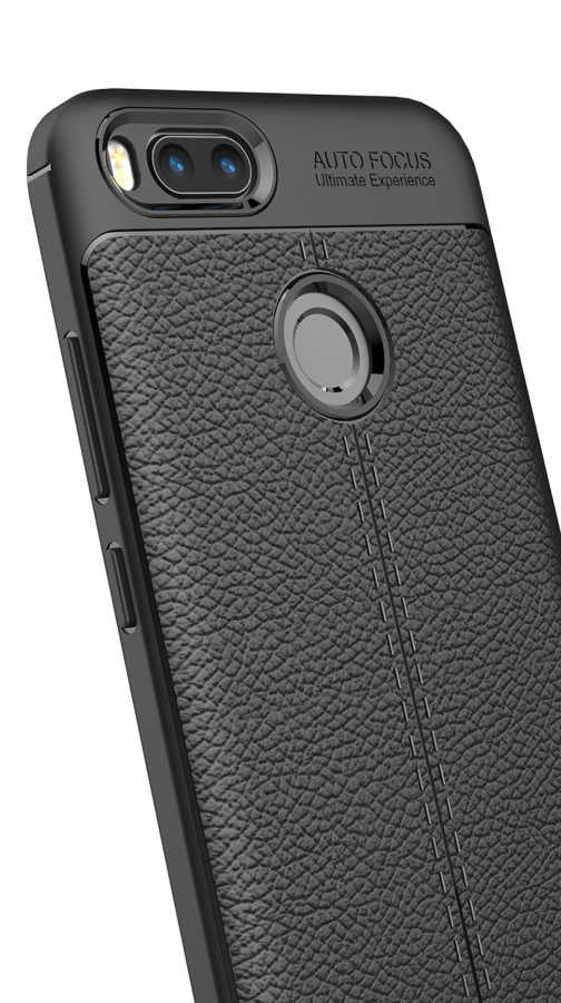 Xiaomi Mi 5x Kılıf Zore Niss Silikon Kapak Gri