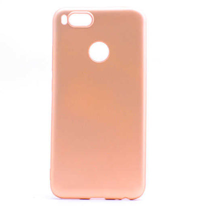 Xiaomi Mi 5x Kılıf Zore Premier Silikon Kapak Gold