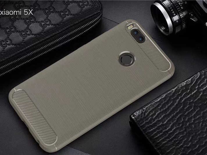 Xiaomi Mi 5x Kılıf Zore Room Silikon Kapak Gri