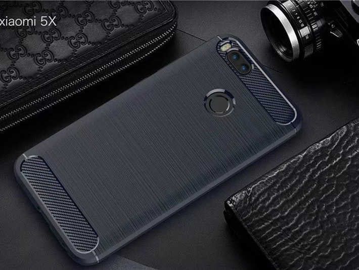 Xiaomi Mi 5x Kılıf Zore Room Silikon Kapak Lacivert