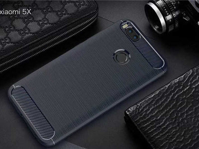 Xiaomi Mi 5x Kılıf Zore Room Silikon Kapak Lacivert