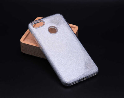 Xiaomi Mi 5x Kılıf Zore Shining Silikon Gümüş