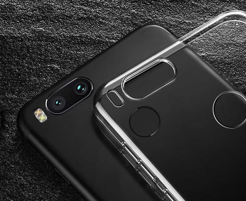 Xiaomi Mi 5X Kılıf Zore Süper Silikon Kapak Renksiz