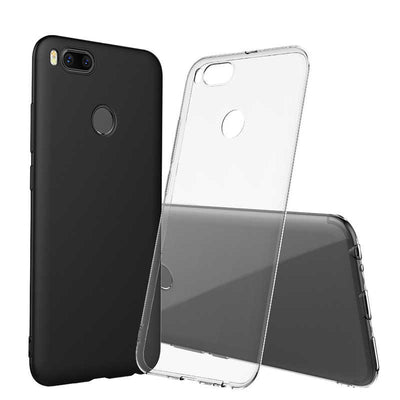 Xiaomi Mi 5X Kılıf Zore Süper Silikon Kapak Renksiz