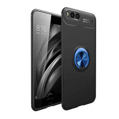 Xiaomi Mi 5X Kılıf Zore Ravel Silikon Kapak Siyah-Kırmızı