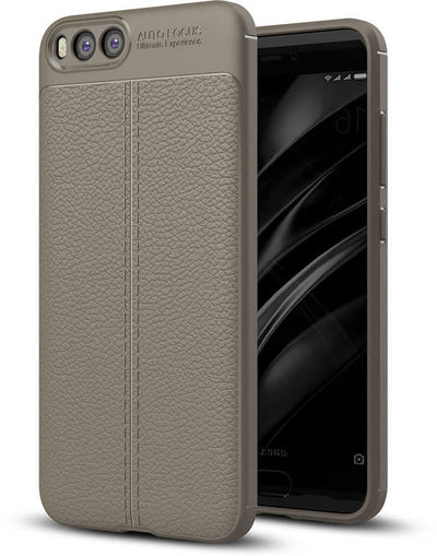 Xiaomi Mi 6 Kılıf Zore Niss Silikon Kapak Gri