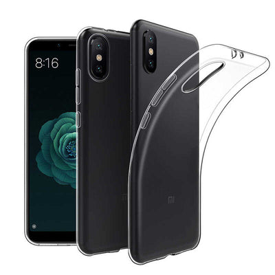 Xiaomi Mi 8 Kılıf Zore Süper Silikon Kapak Renksiz