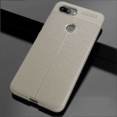 Xiaomi Mi 8 Lite Kılıf Zore Niss Silikon Kapak Gri