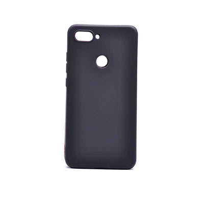 Xiaomi Mi 8 Lite Kılıf Zore Premier Silikon Kapak Siyah