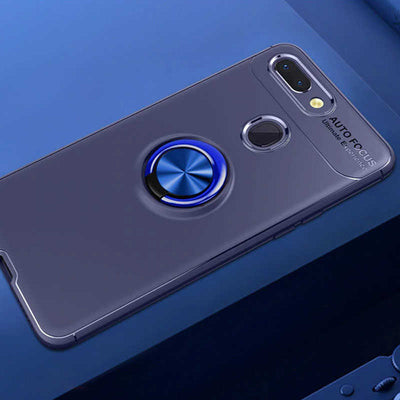 Xiaomi Mi 8 Lite Kılıf Zore Ravel Silikon Kapak Mavi