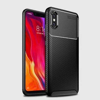 Xiaomi Mi 8 Pro Kılıf Zore Negro Silikon Kapak Siyah