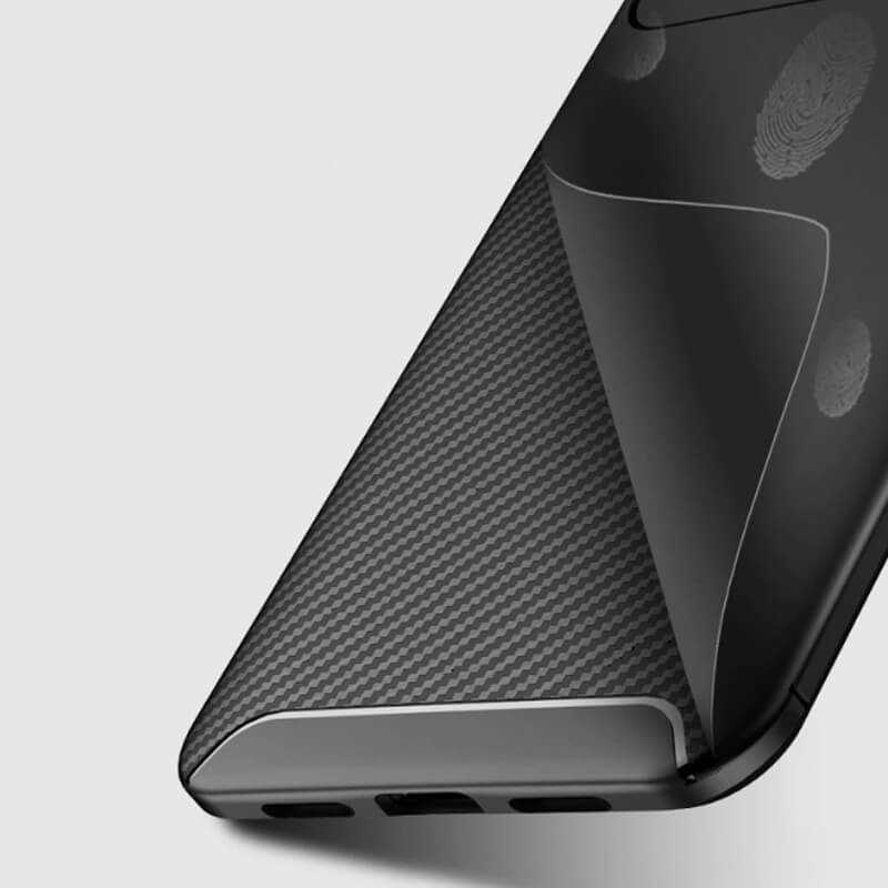 Xiaomi Mi 8 Pro Kılıf Zore Negro Silikon Kapak Siyah