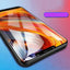 Xiaomi Mi 8 SE Zore Kenarları Kırılmaya Dayanıklı Cam Ekran Koruyucu Beyaz