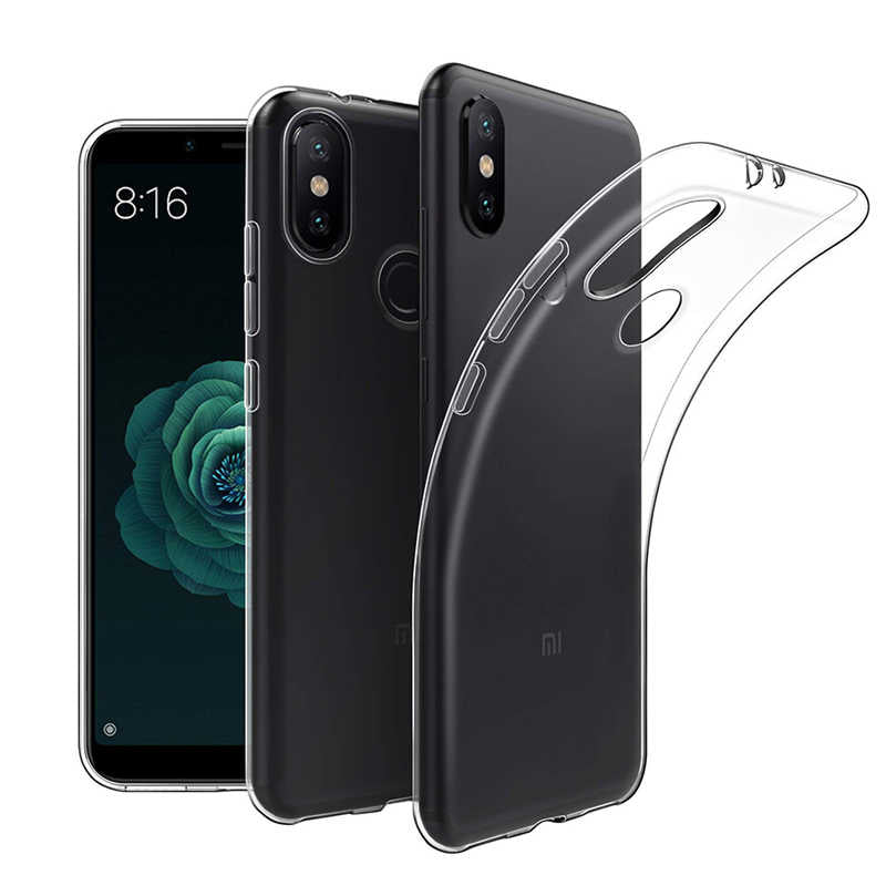 Xiaomi Mi 8 SE Kılıf Zore Süper Silikon Kapak Renksiz