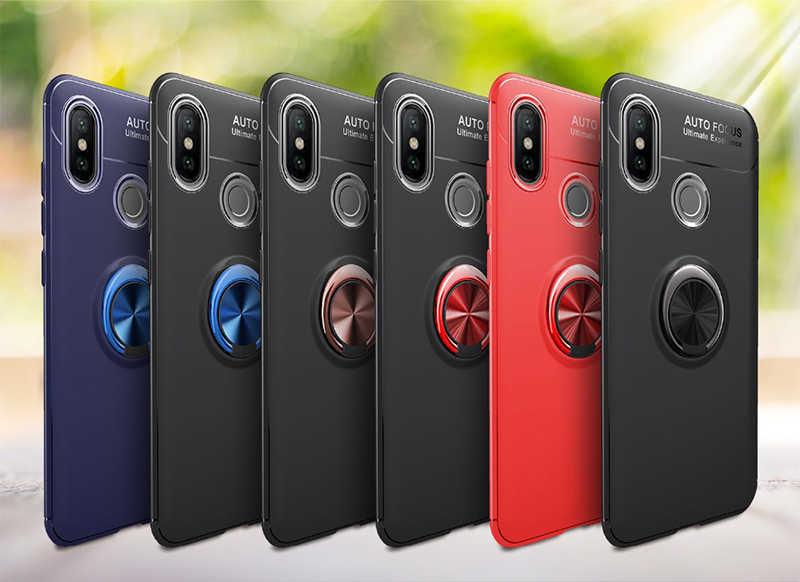 Xiaomi Mi 8 SE Kılıf Zore Ravel Silikon Kapak Siyah-Rose Gold
