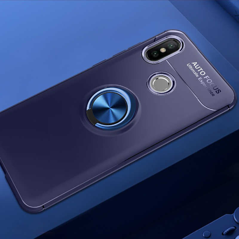 Xiaomi Mi 8 SE Kılıf Zore Ravel Silikon Kapak Mavi