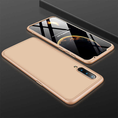 Xiaomi Mi 9 Kılıf Zore Ays Kapak Gold