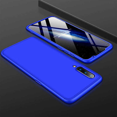 Xiaomi Mi 9 Kılıf Zore Ays Kapak Mavi