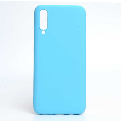 Xiaomi Mi 9 Kılıf Zore İnci Silikon Mavi Açık