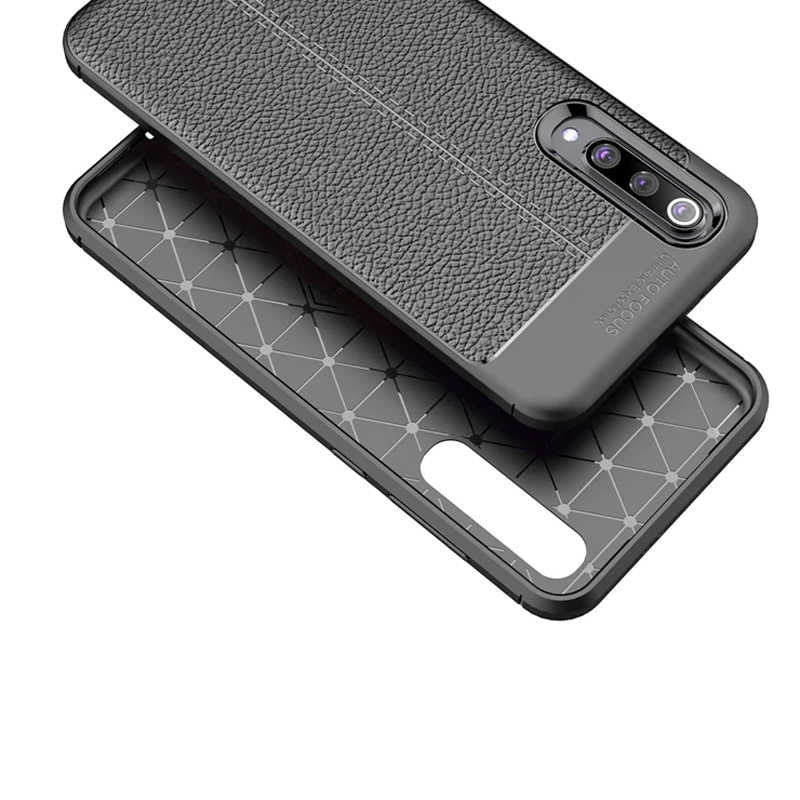 Xiaomi Mi 9 Kılıf Zore Niss Silikon Kapak Kırmızı