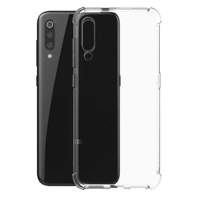 Xiaomi Mi 9 Kılıf Zore Nitro Anti Shock Silikon Renksiz
