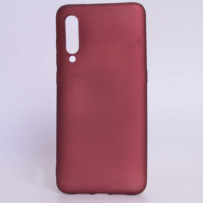 Xiaomi Mi 9 Kılıf Zore Premier Silikon Kapak Mürdüm