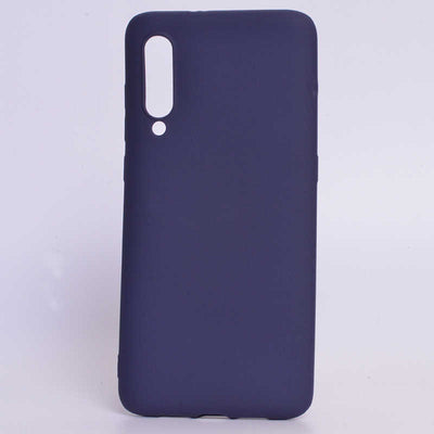 Xiaomi Mi 9 Kılıf Zore Premier Silikon Kapak Lacivert