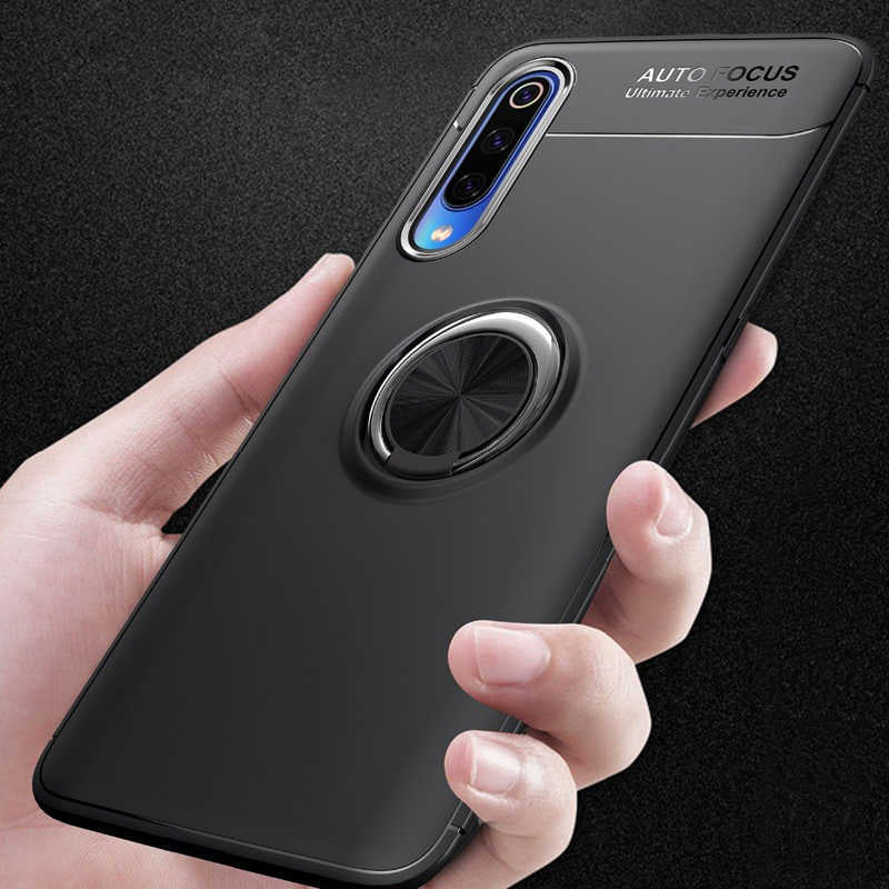 Xiaomi Mi 9 Kılıf Zore Ravel Silikon Kapak Kırmızı
