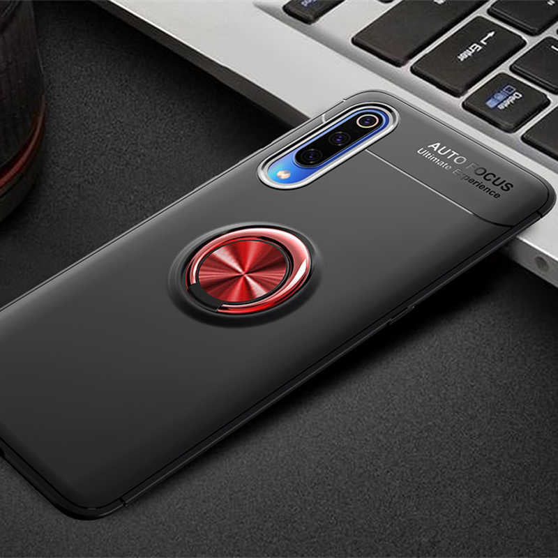 Xiaomi Mi 9 Kılıf Zore Ravel Silikon Kapak Siyah