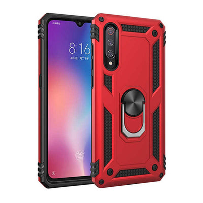 Xiaomi Mi 9 Kılıf Zore Vega Kapak Gri