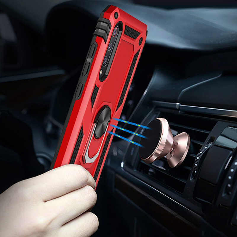 Xiaomi Mi 9 Kılıf Zore Vega Kapak Gold