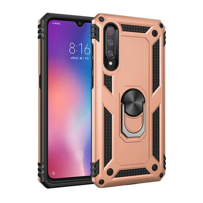 Xiaomi Mi 9 Kılıf Zore Vega Kapak Gold