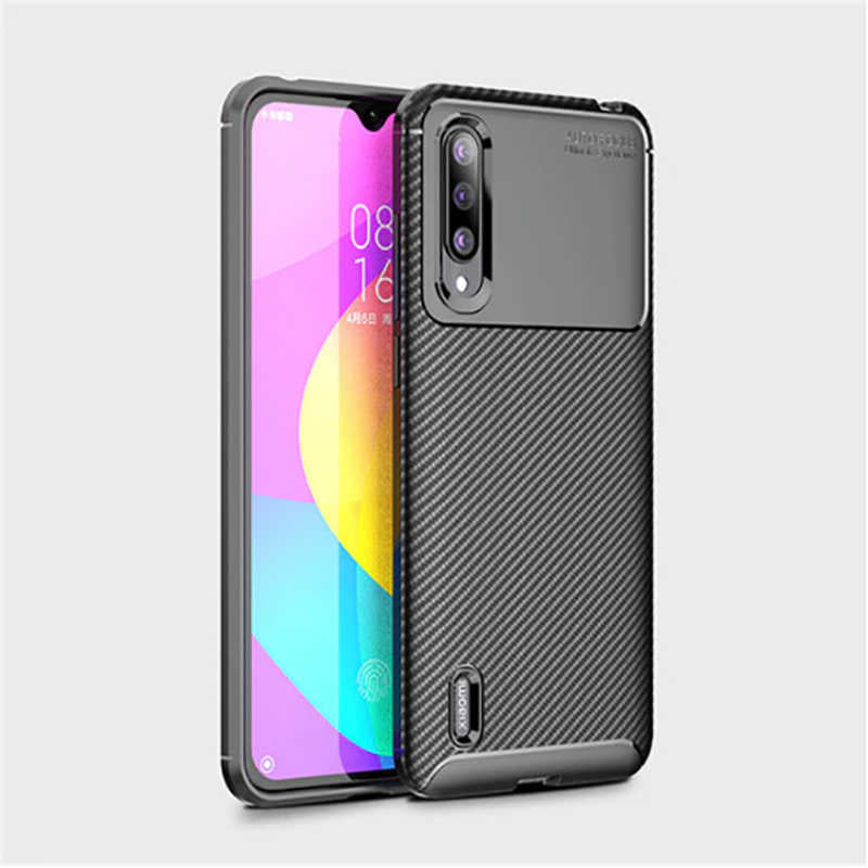 Xiaomi Mi 9 Lite Kılıf Zore Negro Silikon Kapak Kahverengi