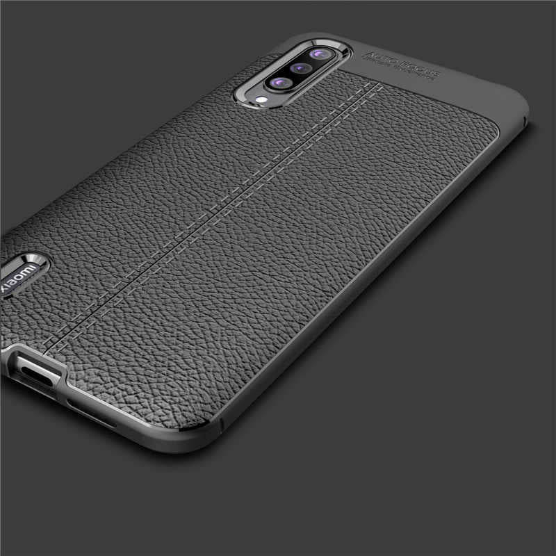 Xiaomi Mi 9 Lite Kılıf Zore Niss Silikon Kapak Siyah