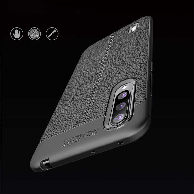 Xiaomi Mi 9 Lite Kılıf Zore Niss Silikon Kapak Lacivert