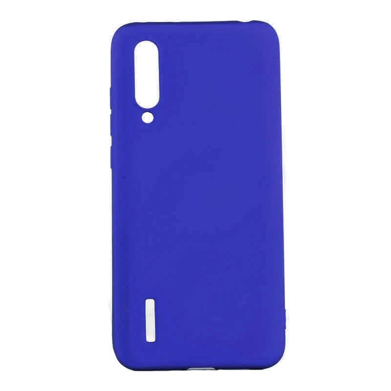 Xiaomi Mi 9 Lite Kılıf Zore Premier Silikon Kapak Saks Mavi