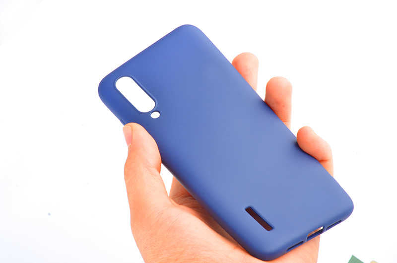 Xiaomi Mi 9 Lite Kılıf Zore Premier Silikon Kapak Mürdüm