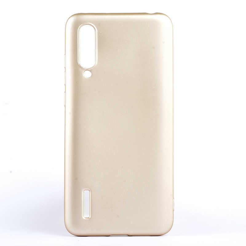 Xiaomi Mi 9 Lite Kılıf Zore Premier Silikon Kapak Gold