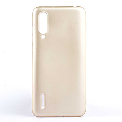 Xiaomi Mi 9 Lite Kılıf Zore Premier Silikon Kapak Gold