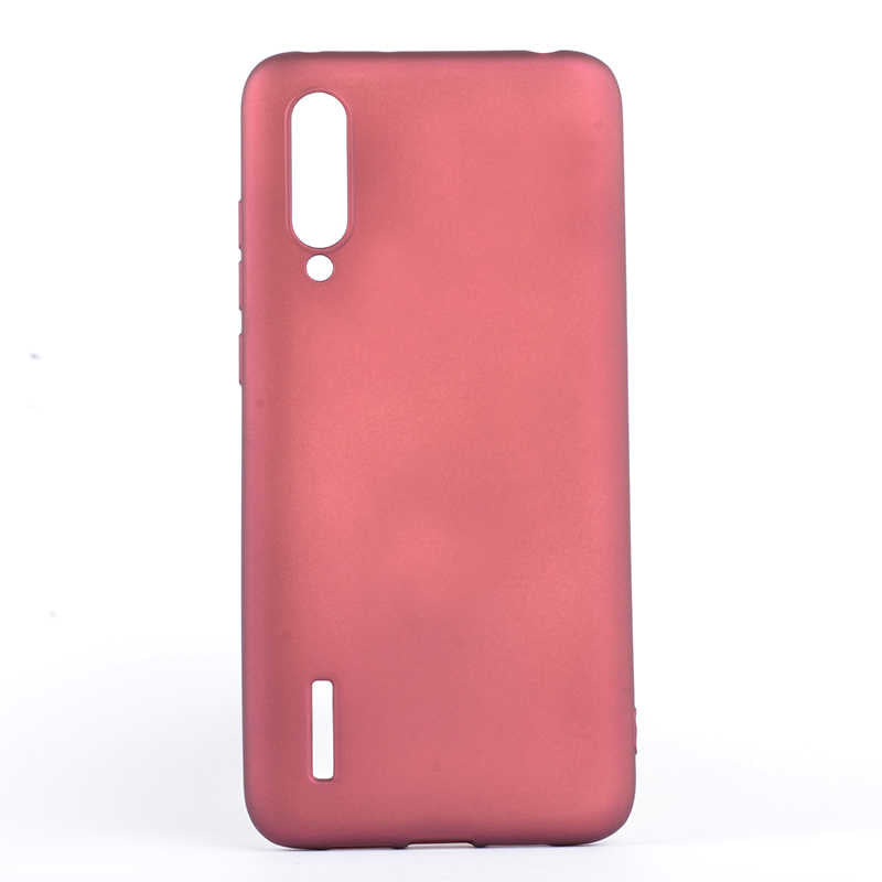 Xiaomi Mi 9 Lite Kılıf Zore Premier Silikon Kapak Mürdüm