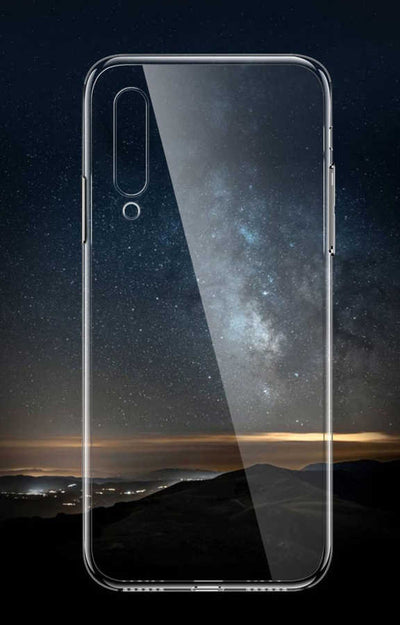 Xiaomi Mi 9 Se Kılıf Zore Süper Silikon Kapak Renksiz