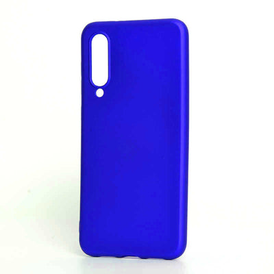 Xiaomi Mi 9 Se Kılıf Zore Premier Silikon Kapak Saks Mavi